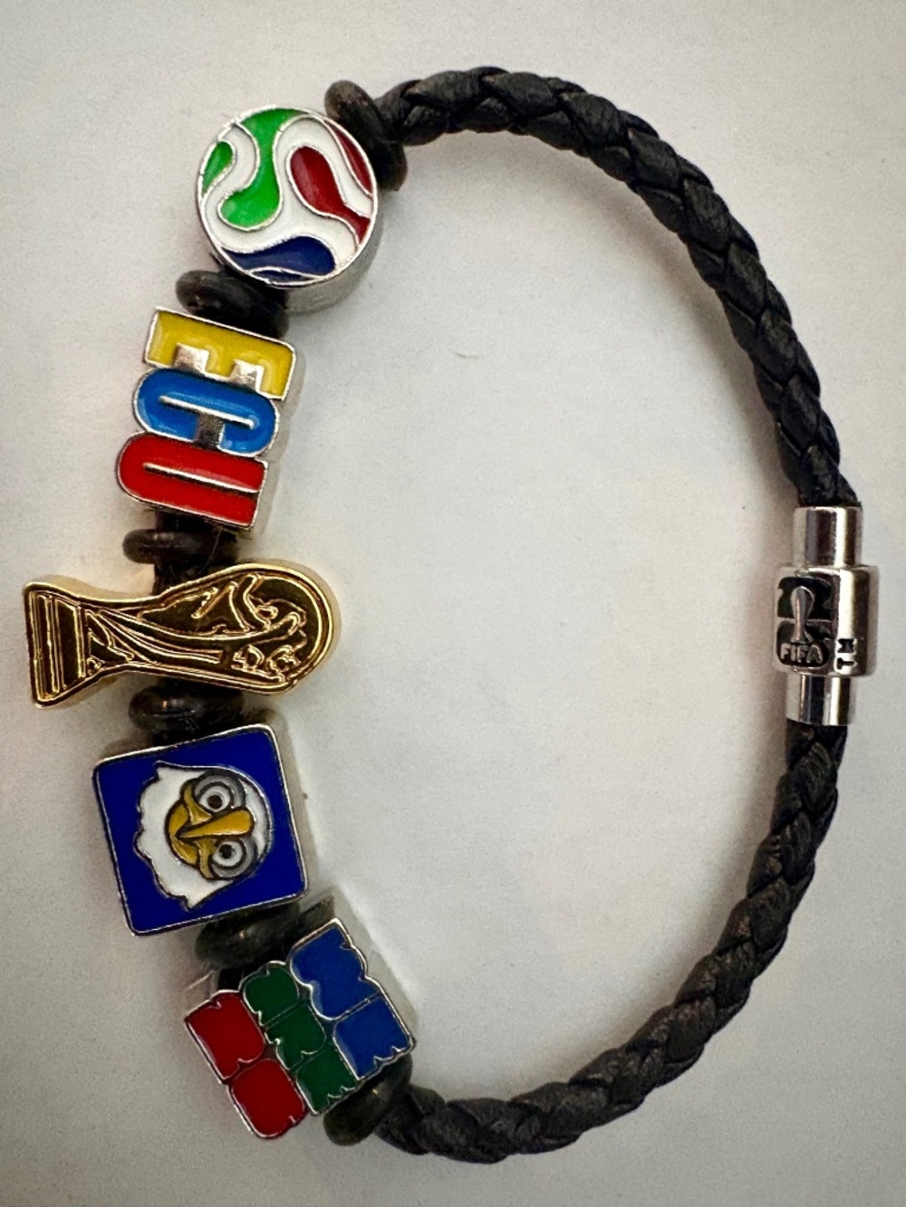 FIFA World Cup Bank of America Bracelet with Ecuador, World Cup & Soccer Charms!